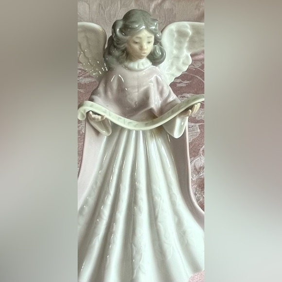 LLadro Singing Angel Figurine/Tree Topper Retired - Picture 8 of 10